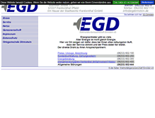 Tablet Screenshot of egdirmstein.de